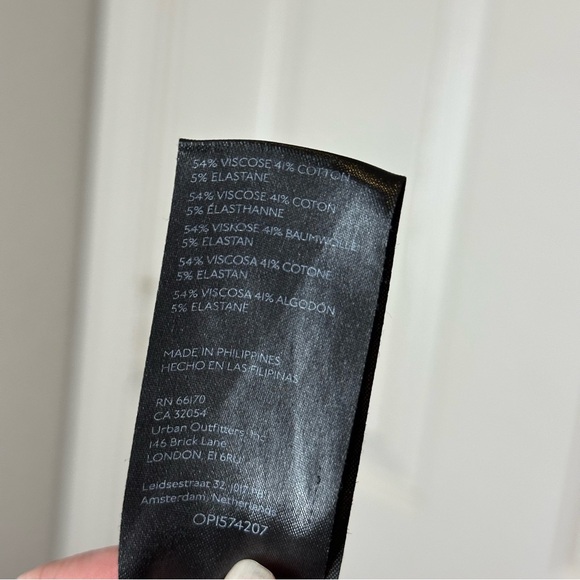 Anthro Maeve Red Pink Cherry Print The Colette High Rise Wide Leg Pant Sz 18W - Picture 10 of 10